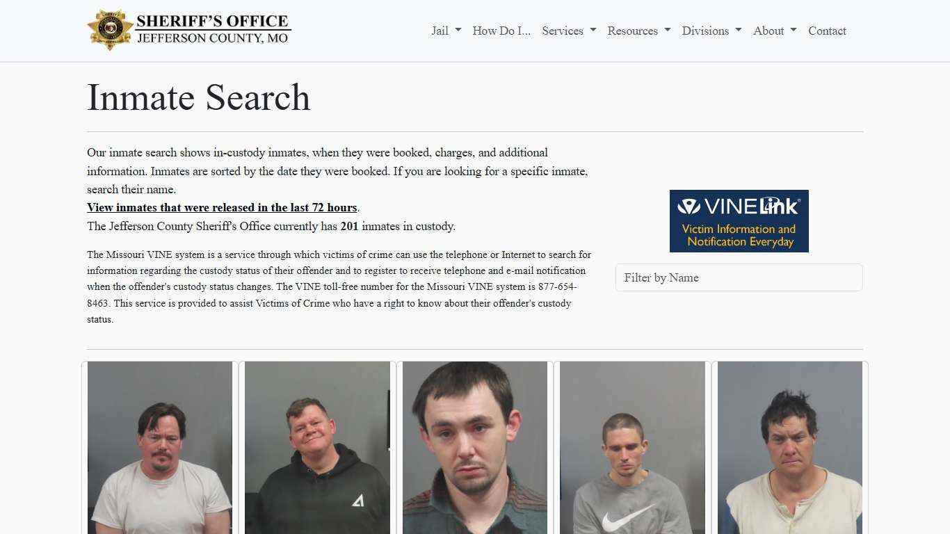 Inmate Search | Jefferson County Sheriff's Office